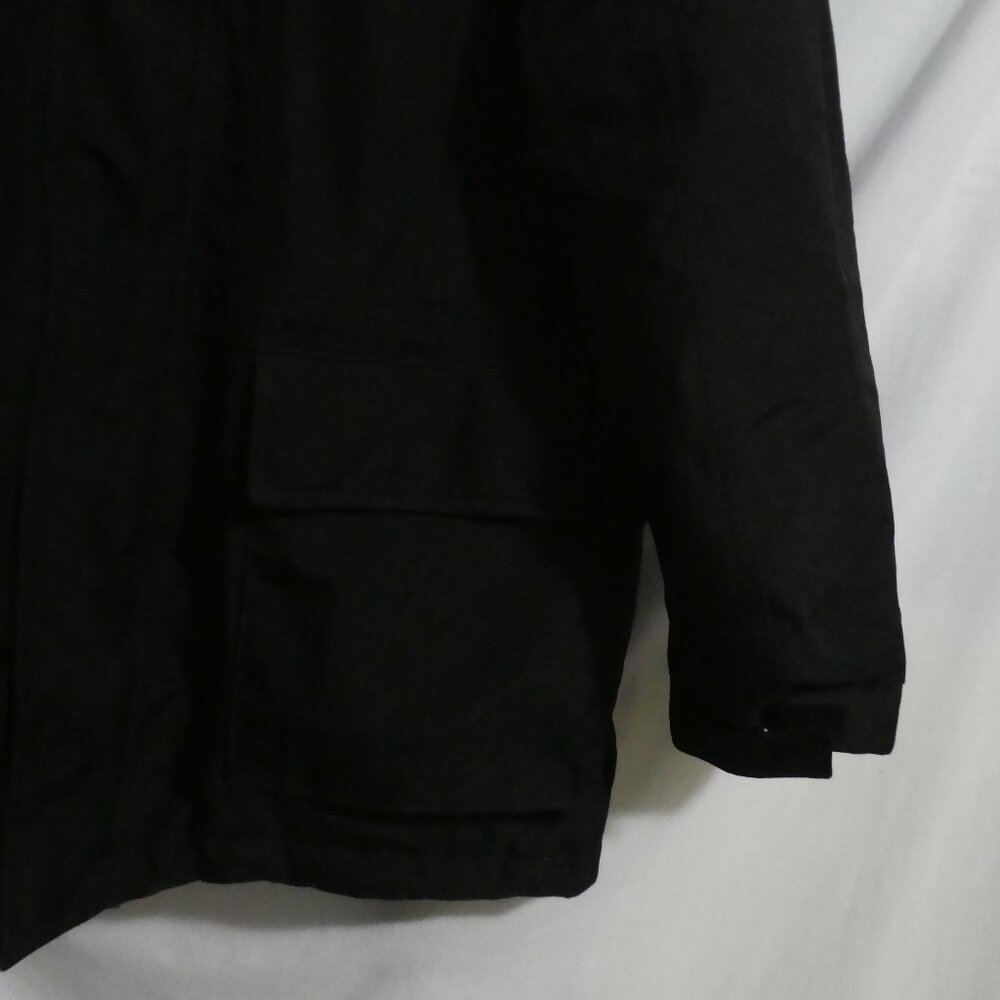 Men's Black Hooded Jacket - Picture 8 of 15